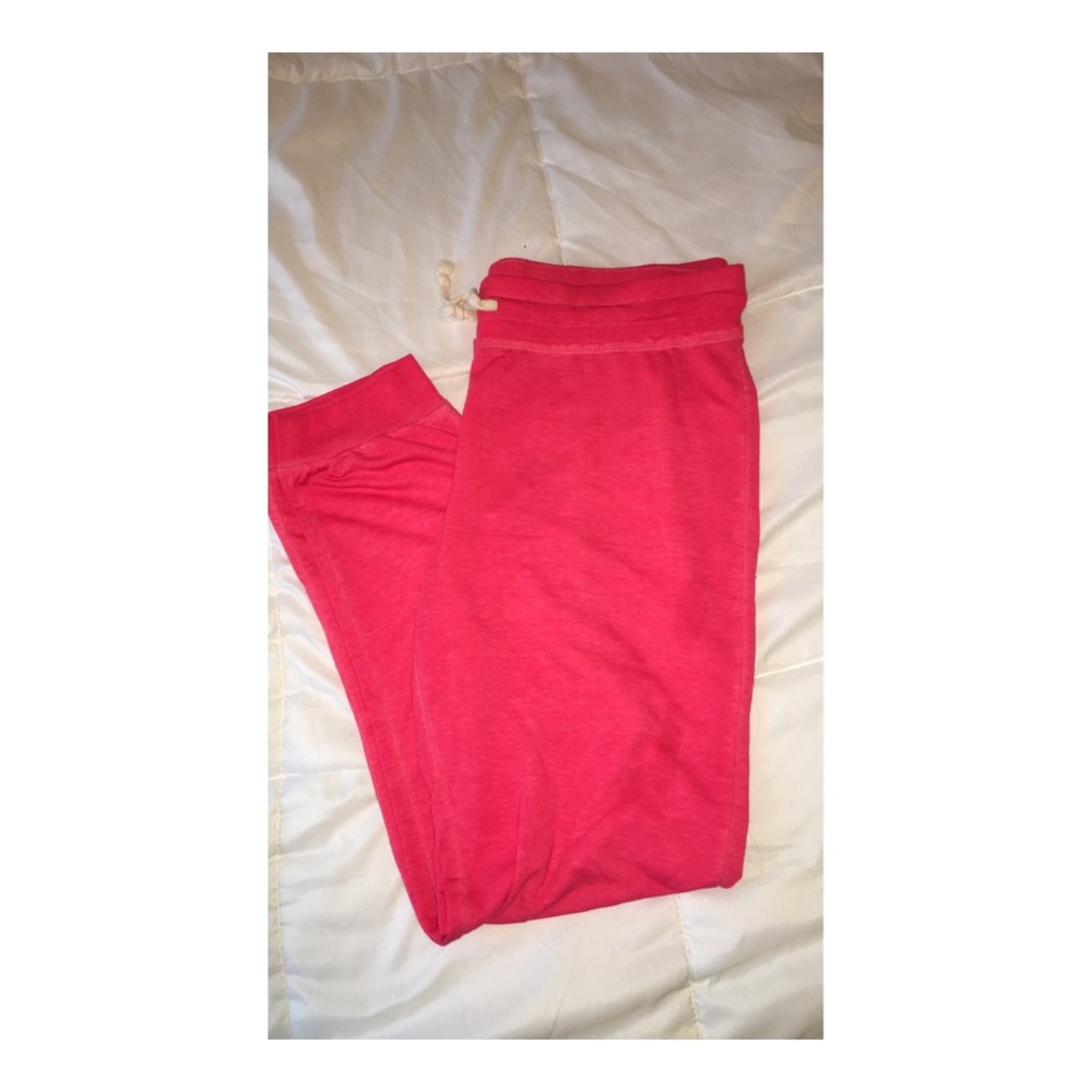 Pink joggers